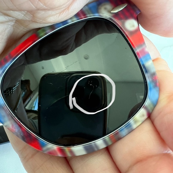 ♦️SOLD♦️RAY-BAN RB2140 Special Series Wayfarer Gray Lenses Multicolor Frame - Picture 14 of 15